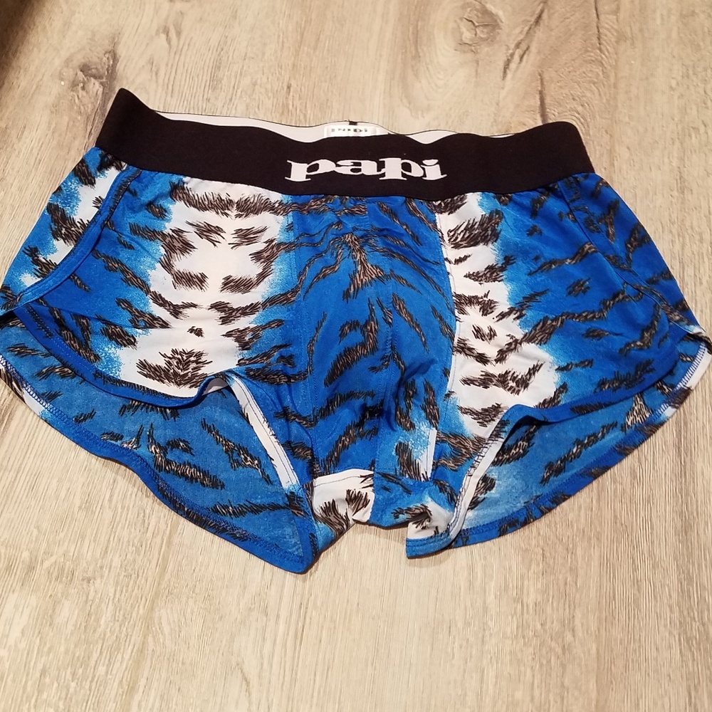 Blue and White Papi Trunk